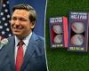 Governor Ron De Santis' golf ball merch is branded with 'Florida's Governor has ...