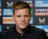 sport news Eddie Howe to miss first Newcastle game against Brentford after testing ...