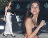 Camila Morrone stuns in a little black top and maxi skirt at star-packed LVMH ...