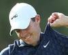 sport news Angry Rory McIlroy rips his shirt after 
failure to win the DP World Tour ...