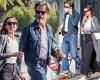 Chris Pine embraces his inner hipster as he grabs coffee rocking full beard and ...