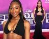 Normani puts cleavage on display in a black gown at the 2021 BET Soul Train ...
