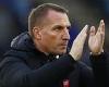 sport news 'Committed' Leicester manager Brendan Rodgers dismisses links to vacant ...
