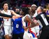 Lakers, Pistons game halted for melee after enraged Detroit player goes after ...