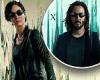 The Matrix Resurrections releases new art of stars Keanu Reeves and Carrie-Anne ...