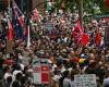 Morrison denies emboldening extremists as federal police ramp up protection of ...