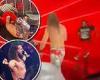 Crazed fan, 24, hurls himself at former WWE champion Seth Rollins, 35, knocking ...