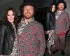 Keith Lemon star Leigh Francis cosies up to wife Jill Carter at Kelly Hoppen's ...