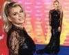 Liberty Poole stuns in floor length gown as she showcases her incredible figure ...