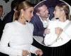 Holly Valance wows in a white minidress as she parties with her billionaire ...