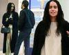 Zoe Kravitz cuts a chic figure as she leaves dinner with YSL designer Anthony ...