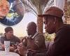 Travis Scott is seen hanging with Michael Jordan, Mark Wahlberg on SoCal golf ...