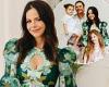 Tammin Sursok stuns in a $1,650 dress as she hosts an intimate Thanksgiving ...