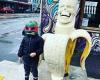 Banana statue in Fitzroy sparks confusion due top its cost