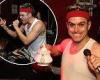 Big Brother's Pete Bennett puts on an energetic performance with a teapot as he ...