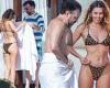 Jason Sudeikis shows Ted Lasso kindness as he wraps bikini-clad lover Keely ...