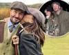 Victoria Beckham takes fashion tips from husband David as she rocks a tweed ...