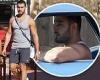Sam Asghari shows off his impressive physique while going for a pre-workout ...