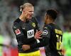 sport news Wolfsburg 1-3 Dortmund: Erling Haaland scores off the bench in return from ...