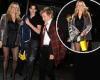 Rod Stewart and Penny Lancaster head on a glamorous night out to for son ...