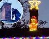 Iowa woman posts video of 'obscene' Santa display after her husband forgot to ...