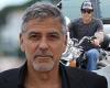 George Clooney discusses his 2018 motorcycle accident and says 'it was that or ...