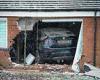 Elderly woman, 92, has 'serious leg injuries' after BMW crashes into her FRONT ...