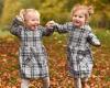 A true sister act! Heartwarming images show how girl, two, helped her twin to ...