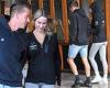 Kyly Clarke's ex James Courtney steps out with glam girlfriend Tegan Woodford