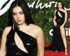 Charli XCX looks showstopping in thigh-high slit dress at 2021 Fashion Awards