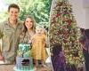 Grace Warrior marvels at first Xmas tree as Bindi Irwin admits she's 'crying ...