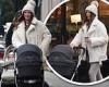 Millie Mackintosh steps out with newborn Aurelia Violet for first time