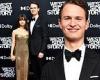Ansel Elgort and his longtime girlfriend Violetta Komyshan attend the premiere ...