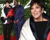 Kris Jenner looks elegant as she and her boyfriend Corey Gamble attend the 2021 ...