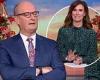 Sunrise host Natalie Barr mocks co-host David 'Kochie' Koch