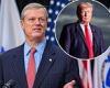Republican Trump critic Massachusetts Gov. Charlie Baker opts OUT of re-running ...