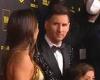 sport news Fans swoon over moment Messi calls wife Antonella back for a picture at the ...