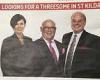 Melbourne real estate agent's hilarious 'threesome' newspaper ad goes viral