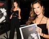 Alessandra Ambrosio goes glam to celebrate release of her coffee table book in ...