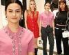Camila Mendes and Dylan Frances Penn sport bold colors for the Chanel cocktail ...