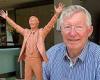 sport news Sir Alex Ferguson is left 'thrilled' by maquette of his new Aberdeen statue