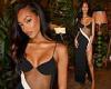 Jourdan Dunn exudes glamour in a revealing ensemble as she attends the BoF ...