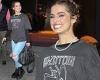 Addison Rae shows her Led Zeppelin fandom in band t-shirt as she steps out in ...