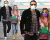 Jennifer Lopez and Ben Affleck keep close as they take their blended brood to ...