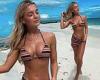 Molly Smith looks ravishing as she poses in a tiny bikini which showed off her ...