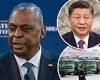 Defense Secretary Lloyd Austin warns China is 'on pace to become a peer ...