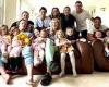 Sam Burgess enjoys a family reunion for the 'first time in nearly two years'