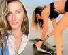 Gisele Bundchen saves turtle entangled in a fishing net and CARRIES it back to ...