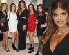 Proud mom Teresa Giudice poses with the stunning four lookalike daughters she ...
