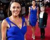 Michelle Heaton looks glamorous in royal blue dress with cut-out detail at ...